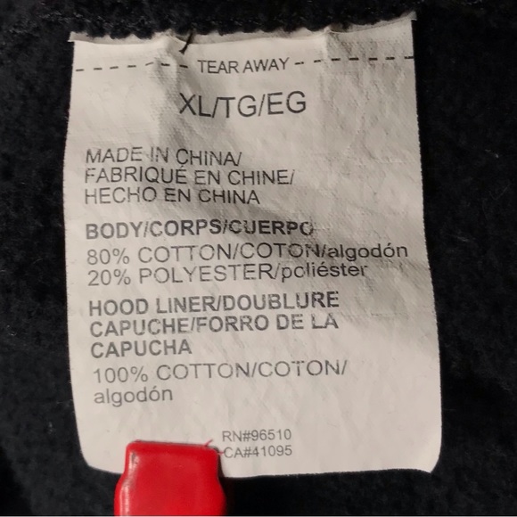 Under Armour Rival Fleece Short Sleeve Hoodie Pullover Sweatshirt Black Men's XL - Picture 9 of 9